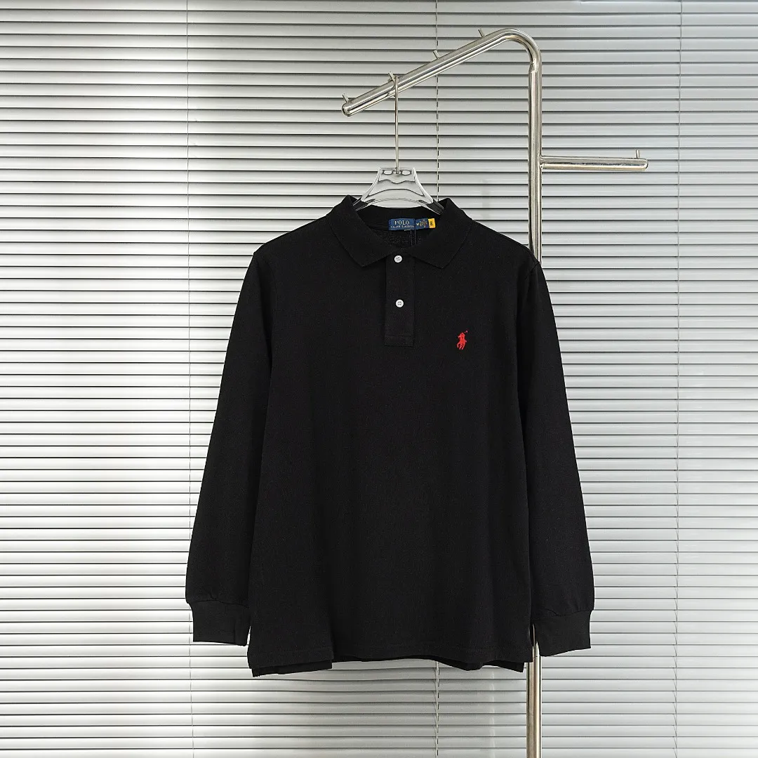 P240 top version (different currencies) You can scan the code to enter the official website Style: Ralph Lauren POLO Ralph Lauren small label embroidery knitted old money style lapel long-sleeved POLO Color: Picture color Size: S-XL Fabric: Pure cotton Accessories: Full set of customized accessories No gender distinction, same style for men and women